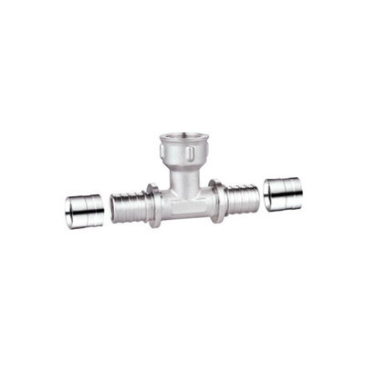 Выкованная латунная прямая разъем-розетка 16mm 20mm 25mm для трубы PEX